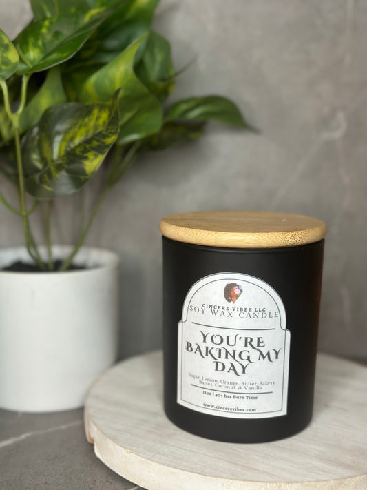You’re Baking My Day: Soy Candle