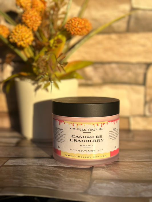 Cashmere Cranberry: Moisturizing Body Cream