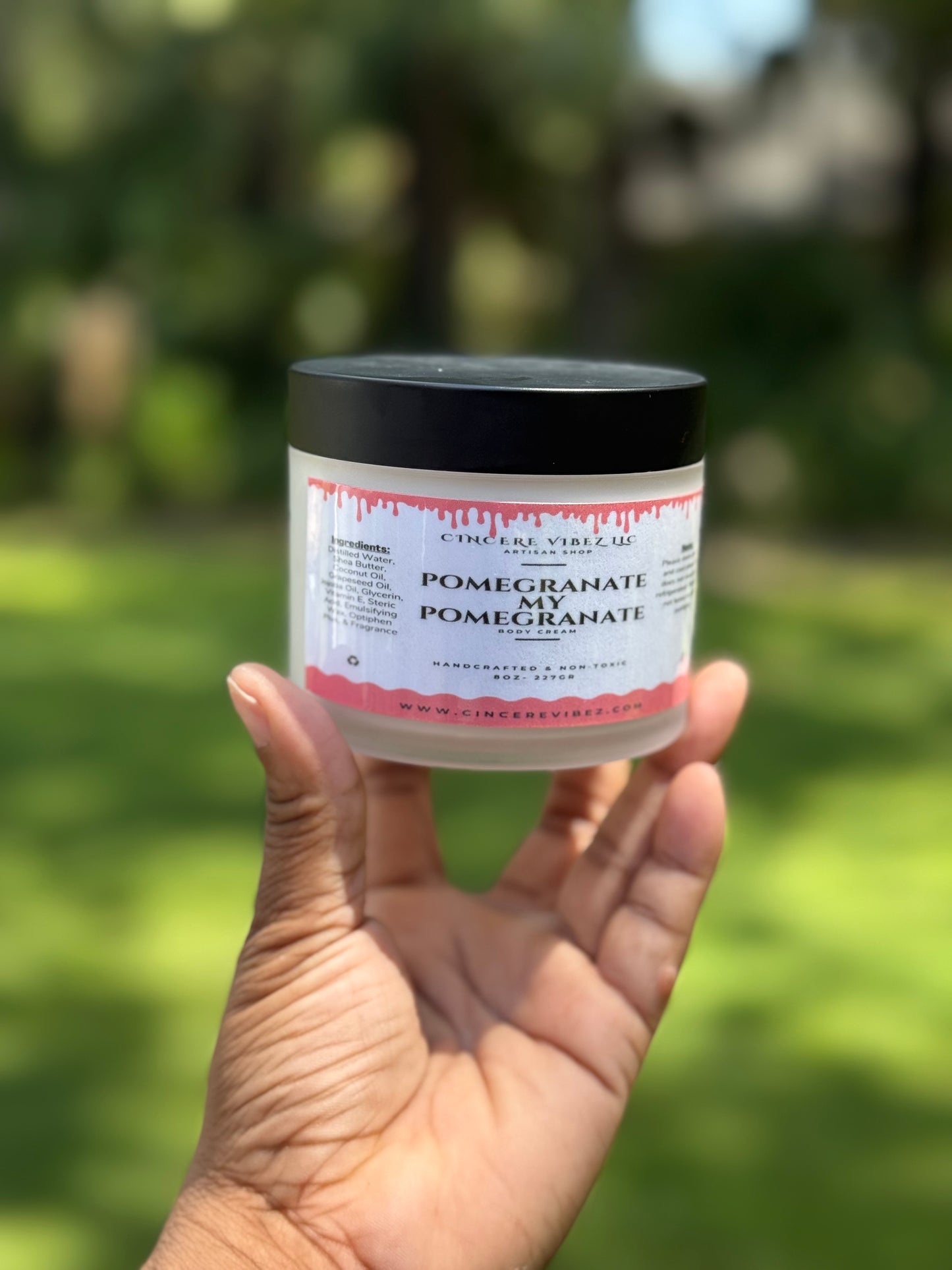 Pomegranate My Pomegrante: Moisturizing Body Cream