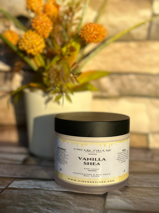 Vanilla Shea: Moisturizing Body Cream