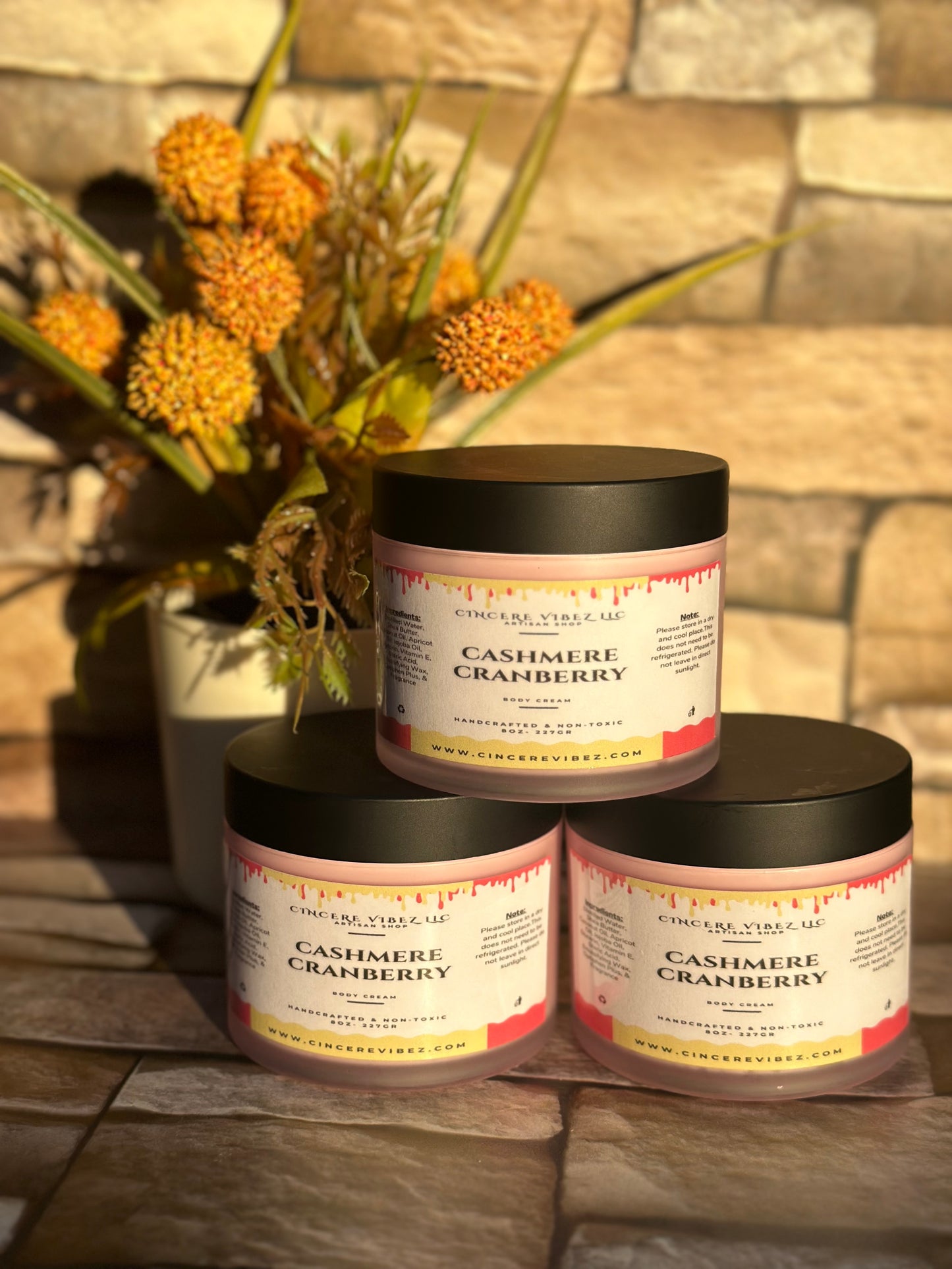 Cashmere Cranberry: Moisturizing Body Cream