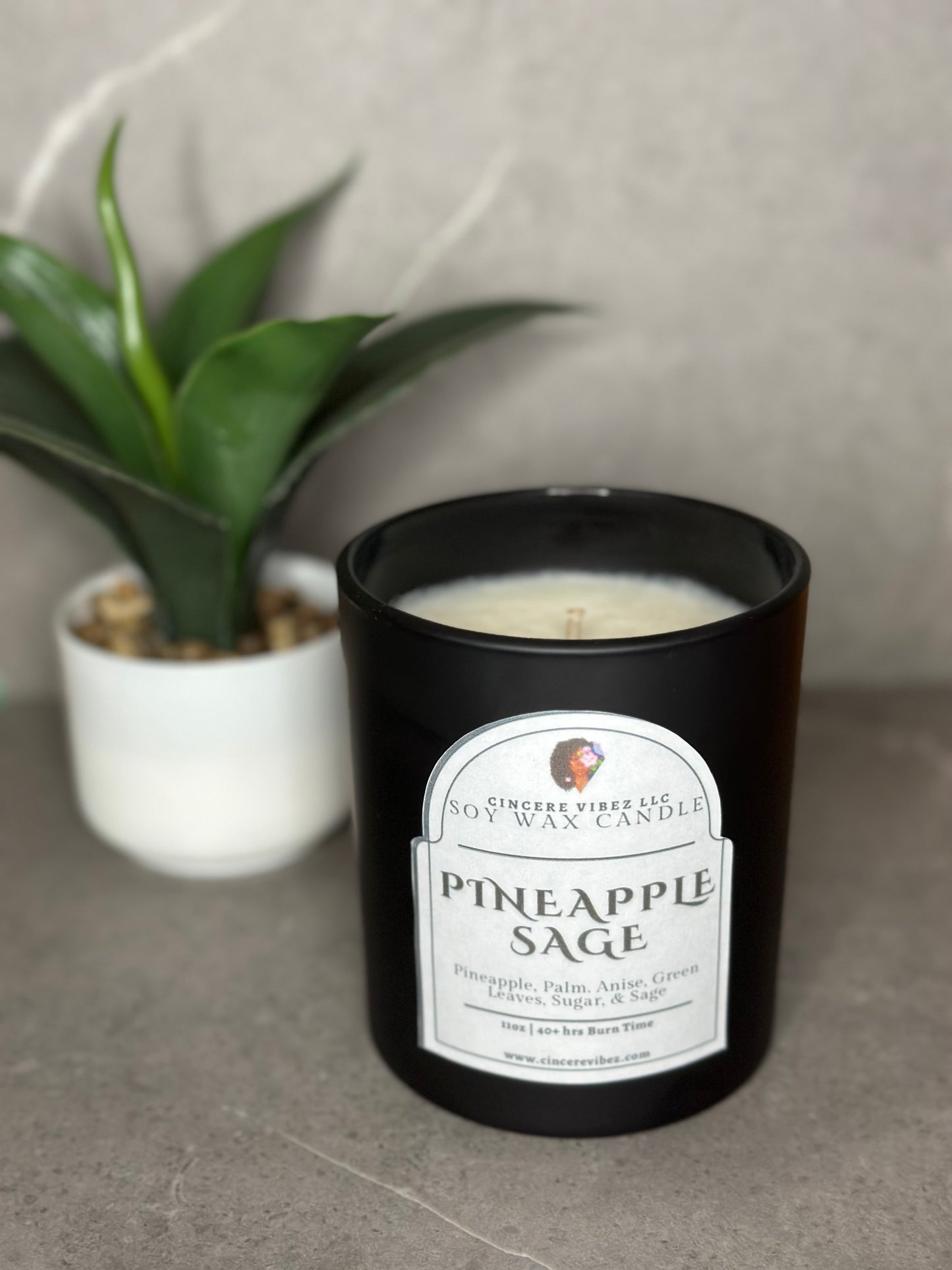 Pineapple Sage: Soy Candle
