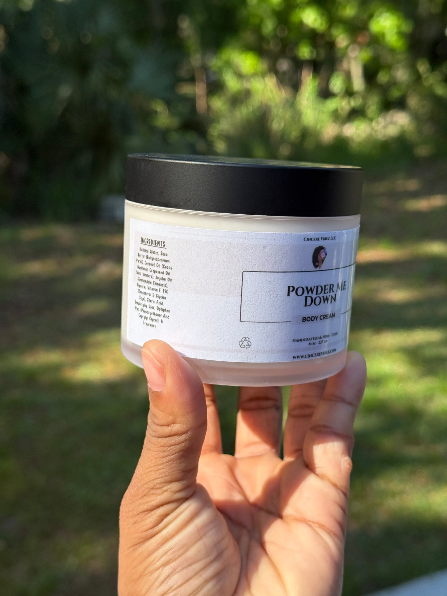 Powder Me Down: Moisturizing Body Cream