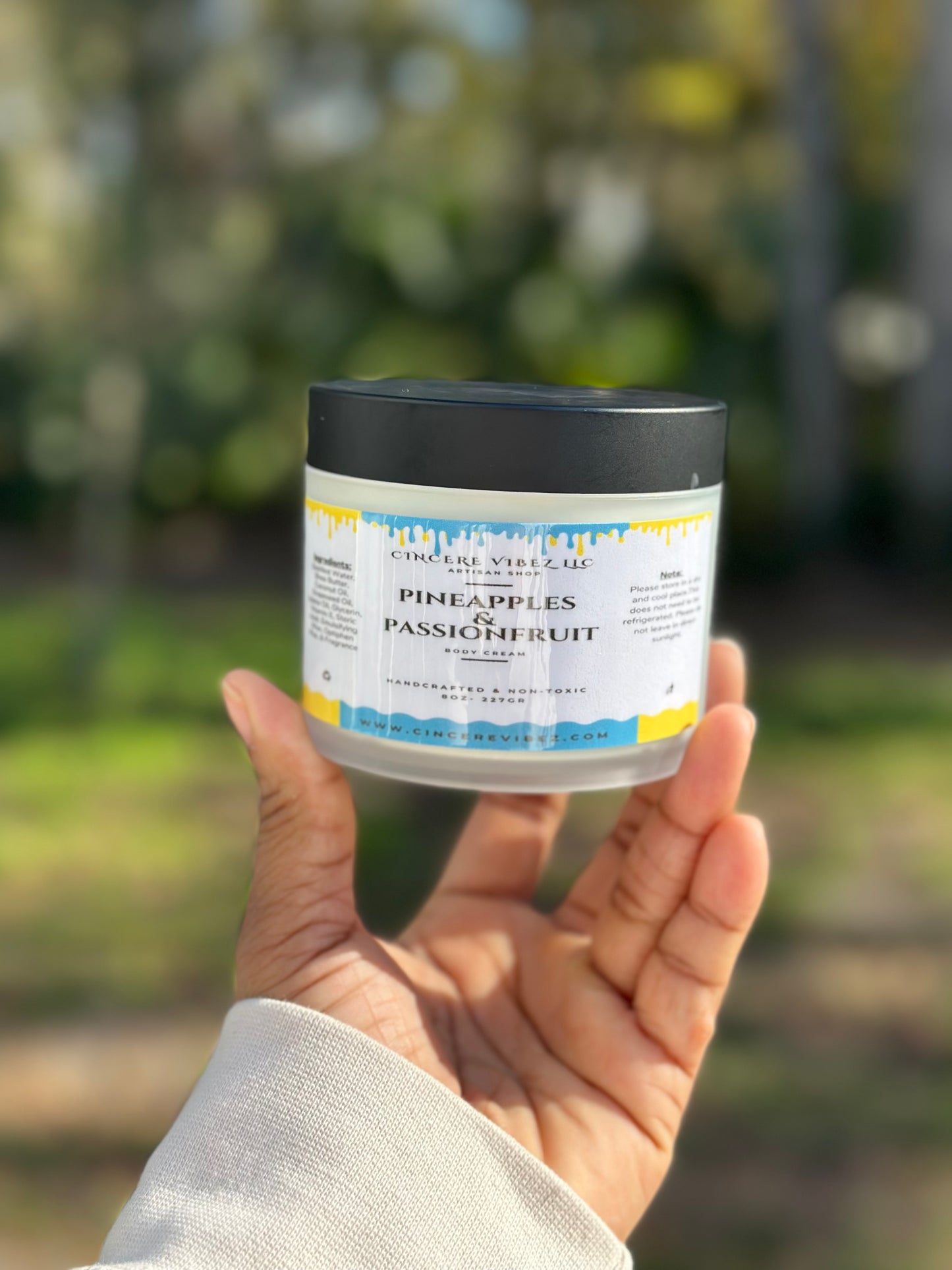 Pineapples & Passionfruit: Moisturing Body Cream