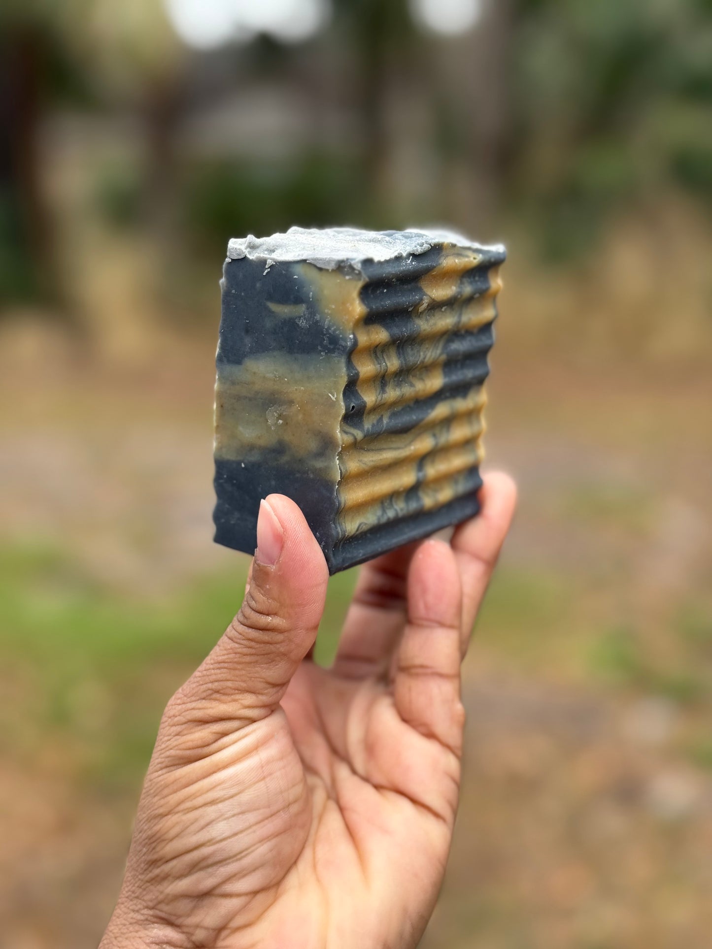 Charcoal Honey Turmeric: Natural Face Bar