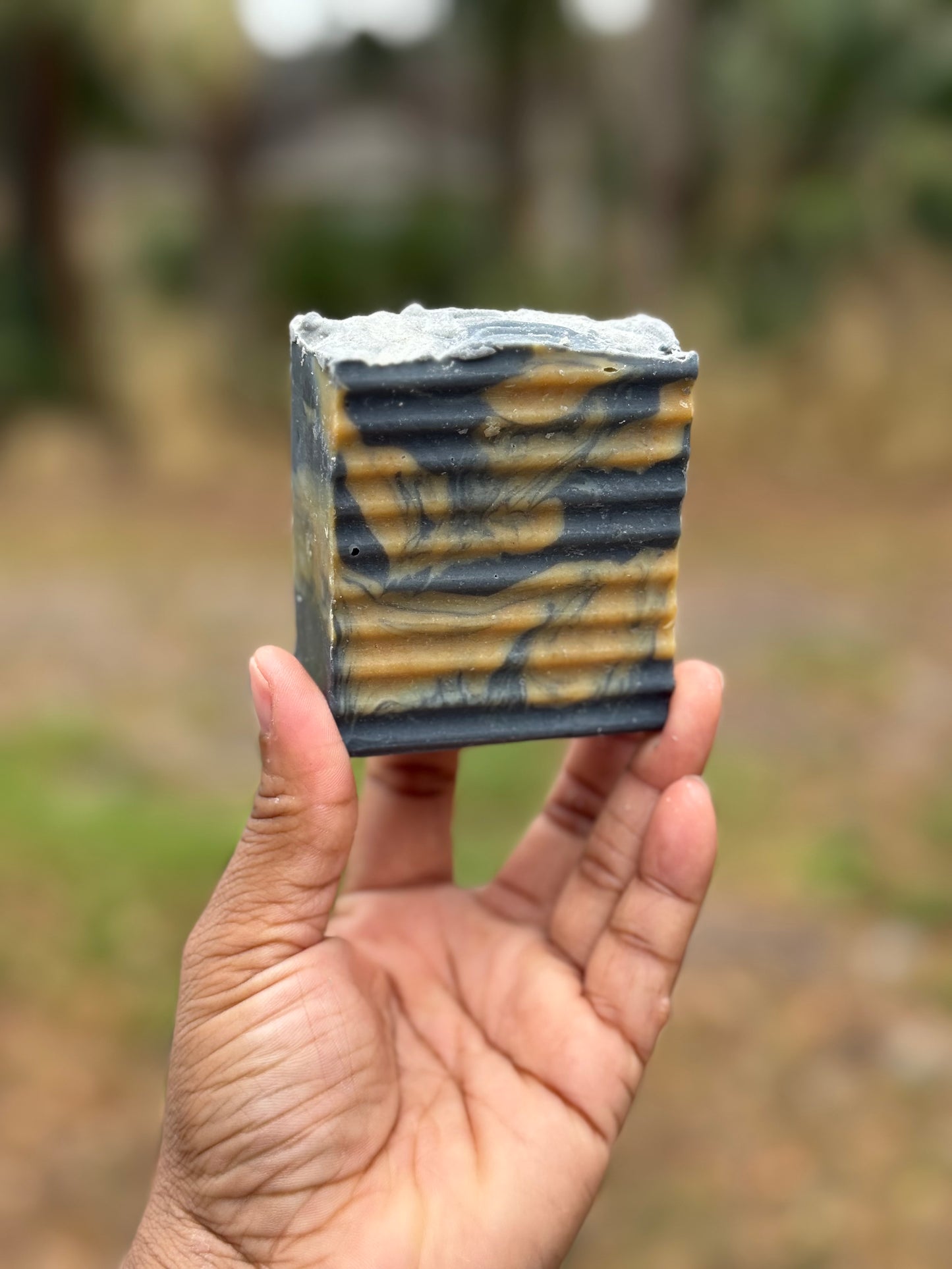 Charcoal Honey Turmeric: Natural Face Bar