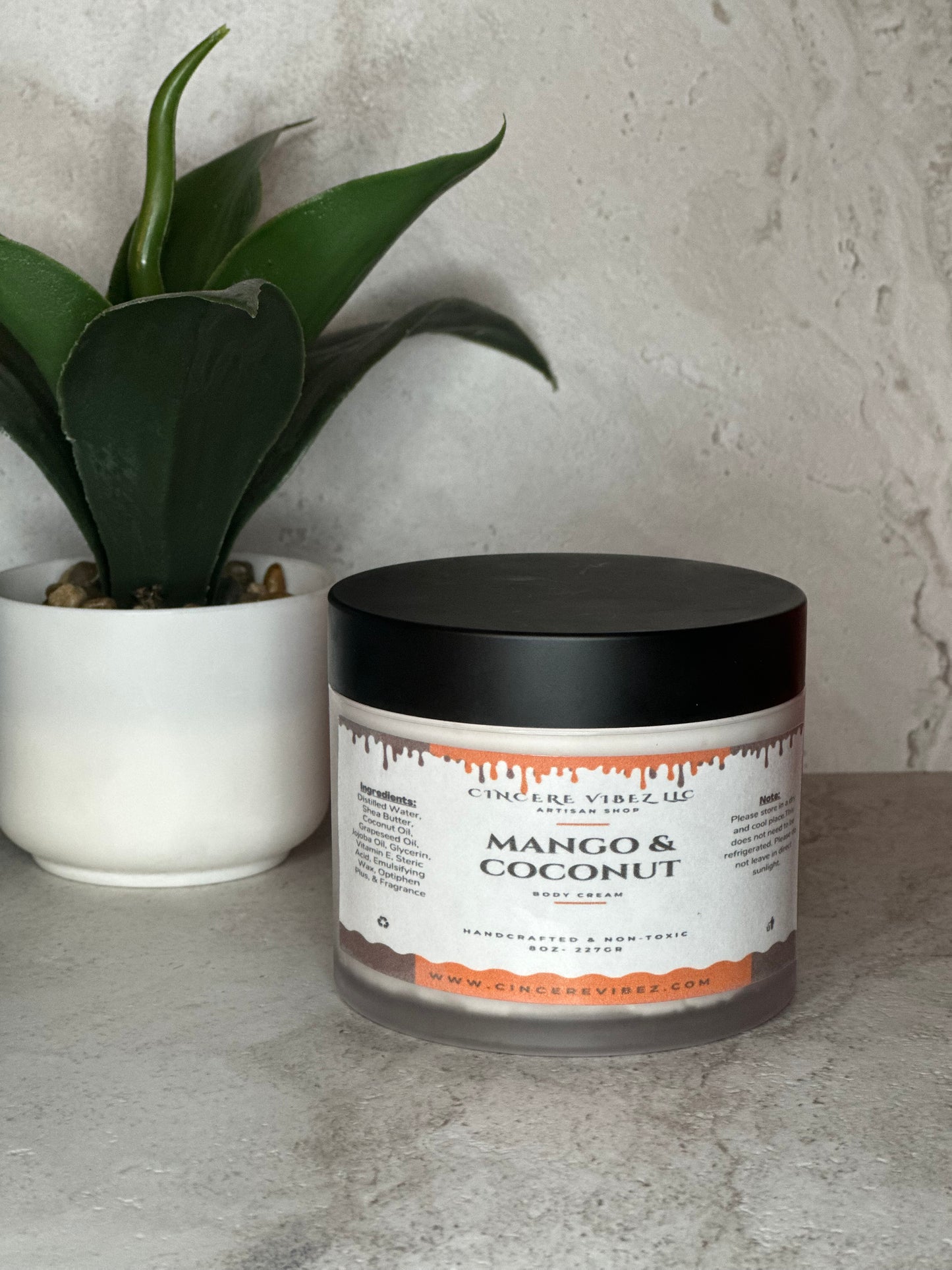 Mango & Coconut: Moisturizing Body Cream