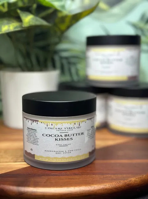 Cocoa Butter Kisses: Moisturizing Body Cream