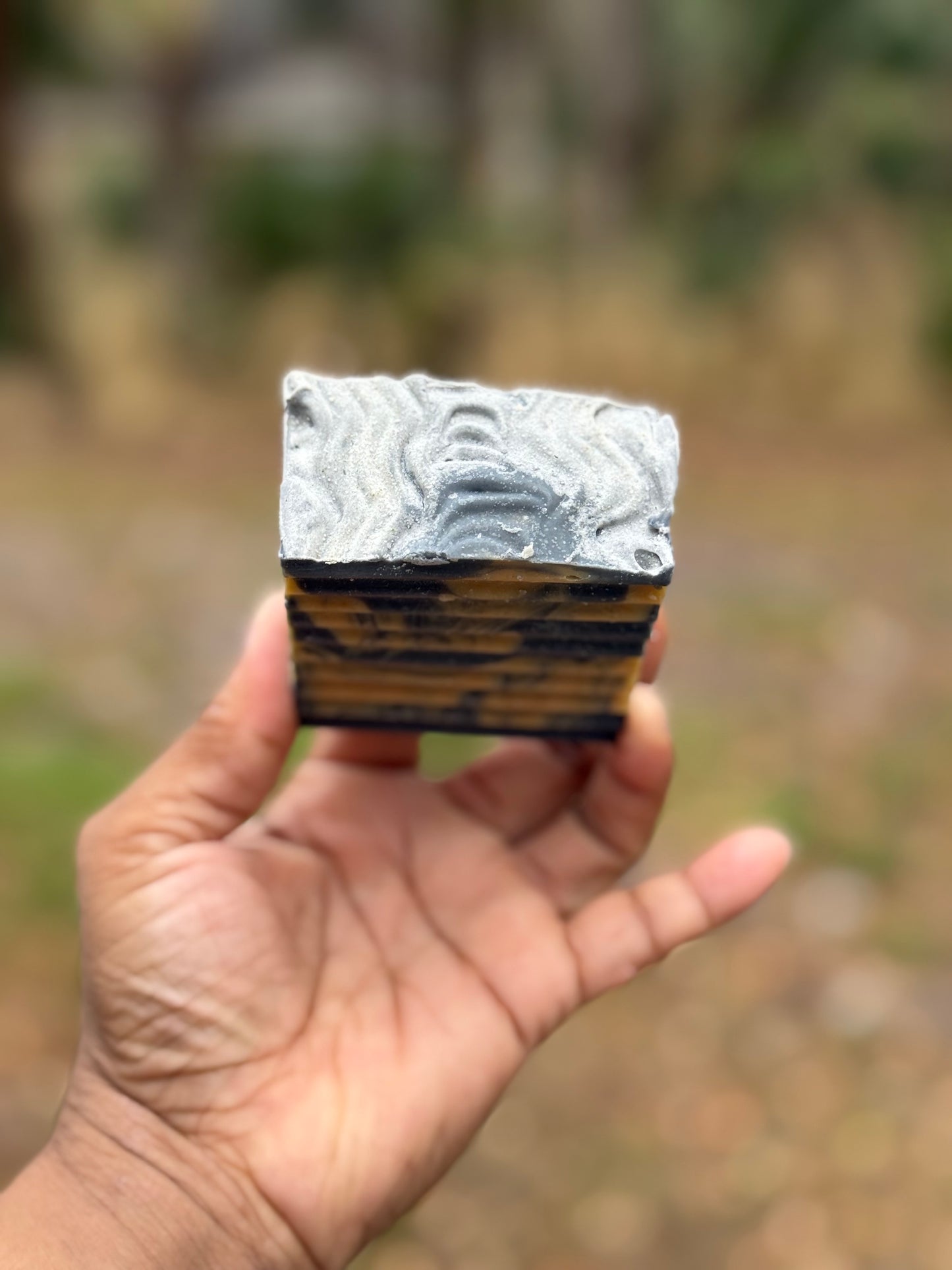 Charcoal Honey Turmeric: Natural Face Bar