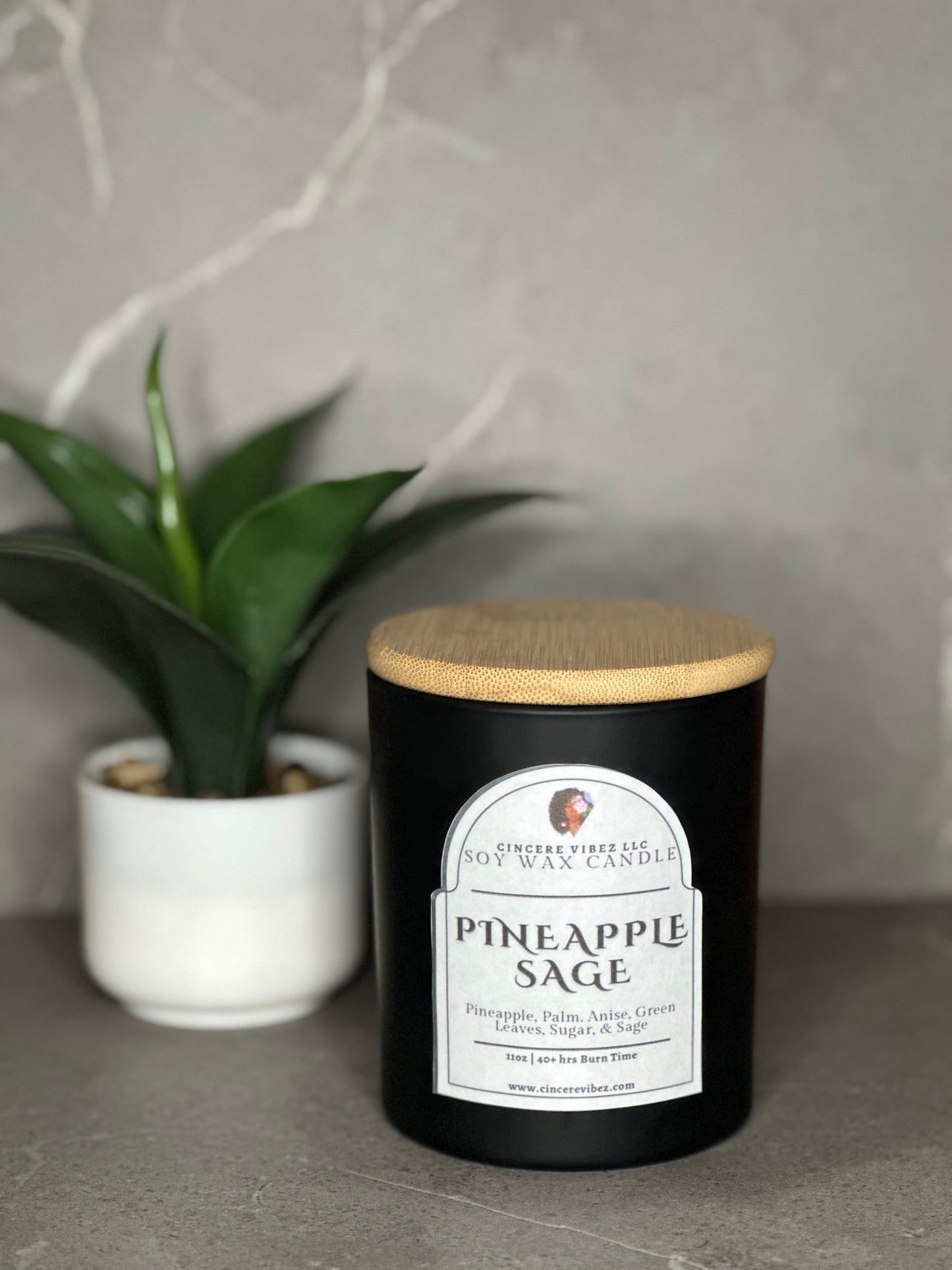 Pineapple Sage: Soy Candle