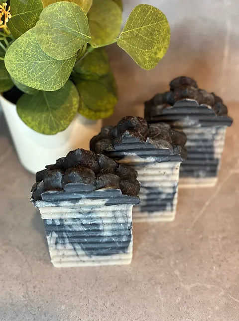 Charcoal Coffee Clay: Natural Body Bar