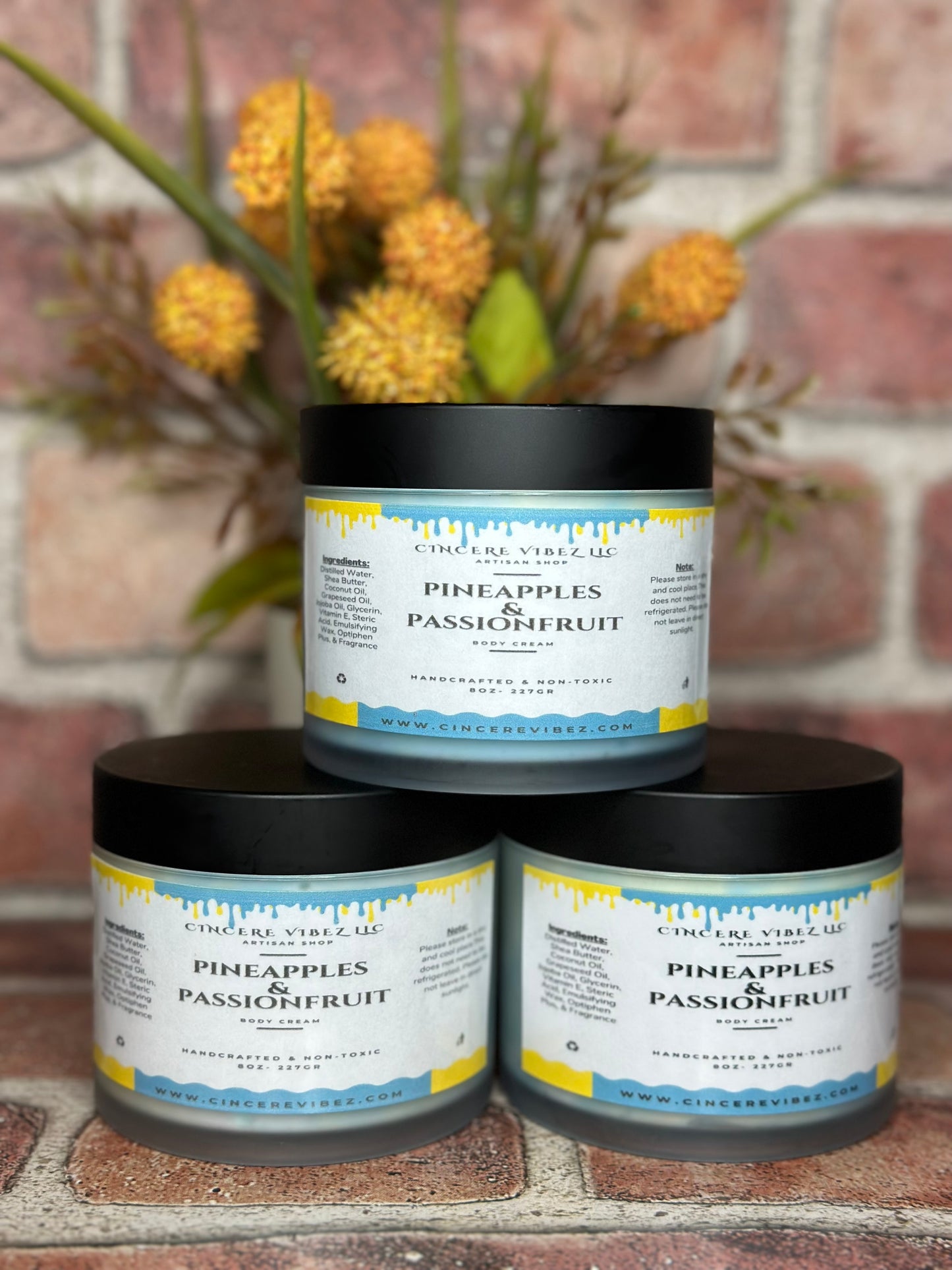 Pineapples & Passionfruit: Moisturing Body Cream