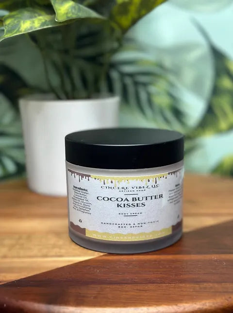 Cocoa Butter Kisses: Moisturizing Body Cream