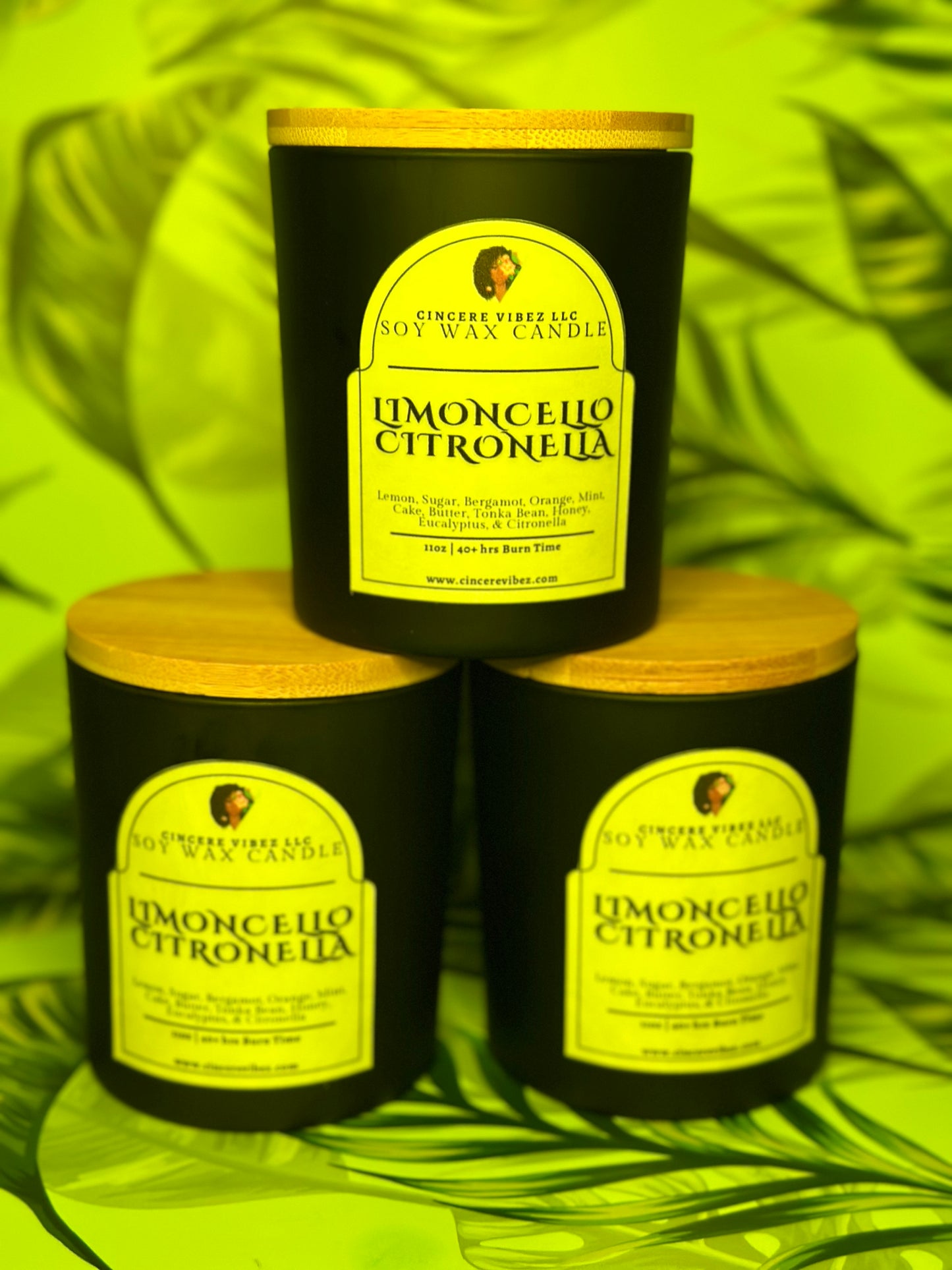 Limoncello Citronella: Soy Candle