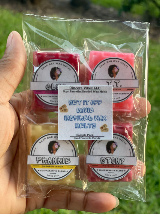 Sample Pack: Set It Off Movie Inspired Wax Melts